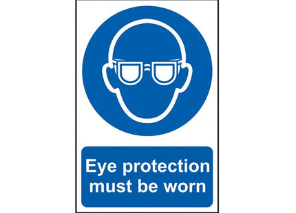 Scan Eye Protection Must Be Worn - Pvc 200 X 300Mm