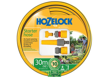 Hozelock Starter Hose Starter Set 30M 12.5Mm (1/2In) Diameter