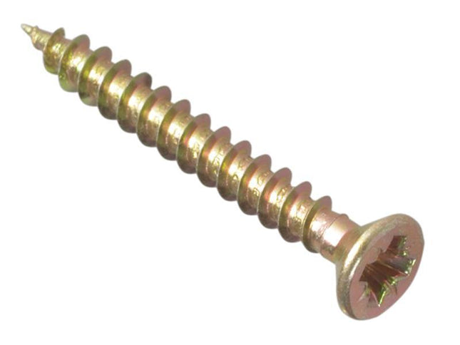 Forgefix Multi-Purpose Pozi Screw Csk St Zyp 3.5 X 35Mm Box 200