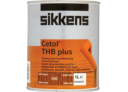 Sikkens Cetol Thb Plus Translucent Woodstain Light Oak 1 Litre
