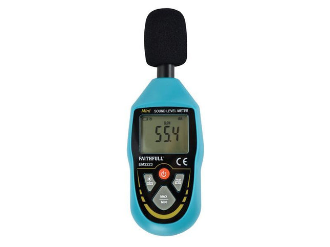 Faithfull Digital Sound Level Meter