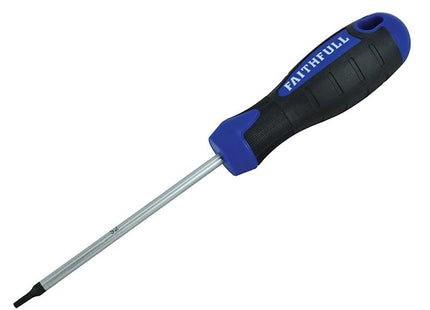Faithfull Screwdriver Star (Torx) Tip Tx10 X 100Mm