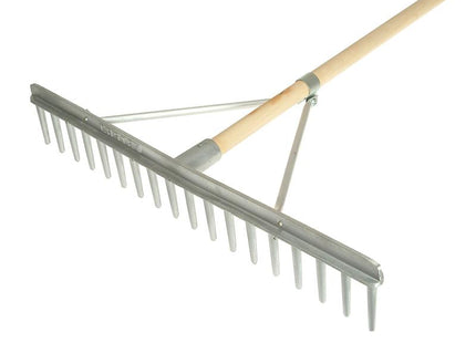 Faithfull Aluminium Landscape Rake Complete With Handle