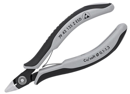 KNIPEX Precision Electronics Side Cutter Esd 125Mm