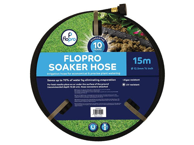 Flopro Flopro Soaker Hose 15M 12.5Mm (1/2In) Diameter