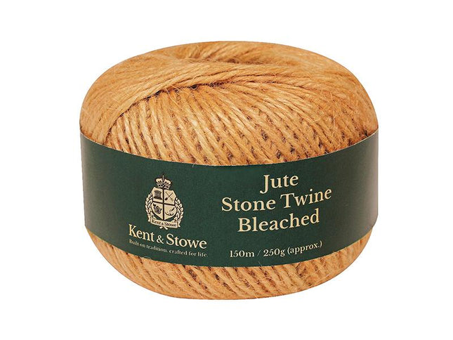 Kent & Stowe Jute Twine Bleached Stone 150M (250G)