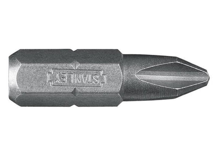 Stanley Tools Phillips 2Pt Bit 25Mm (Set Of 3)