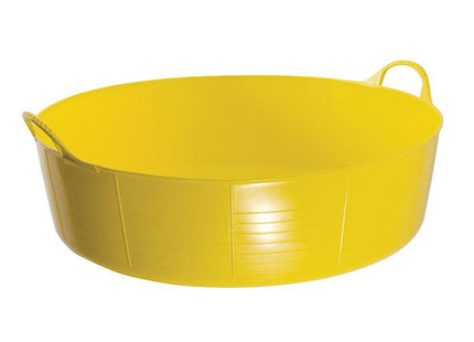 Red Gorilla Gorilla Tub Shallow 35 Litre - Yellow