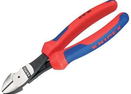 KNIPEX High Leverage Diagonal Cutters Multi-Component Grip 200Mm (8In)