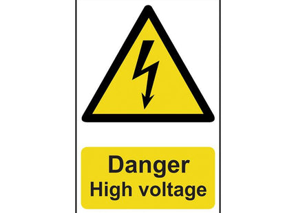 Scan Danger High Voltage - Pvc 200 X 300Mm