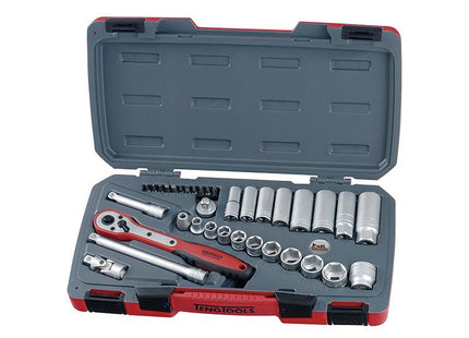 Teng T3835Af Socket Set Of 35 A/F 3/8In Drive