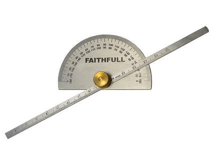 Faithfull Depth Gauge With Protractor 150Mm (6In)