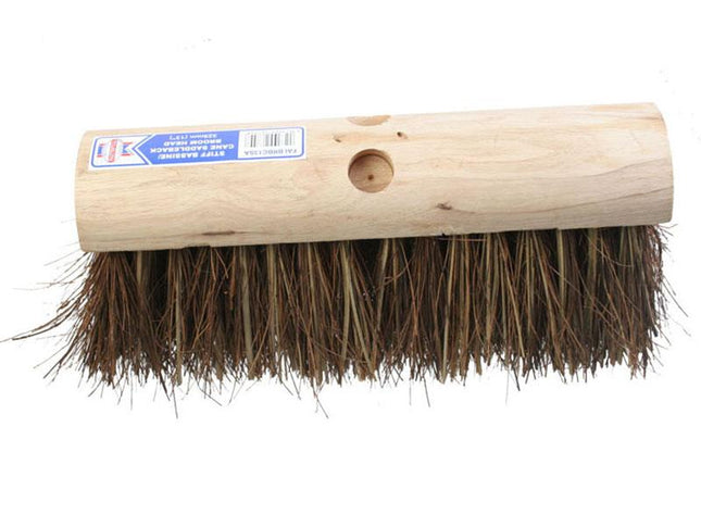 Faithfull Saddleback Broom Stiff Bassine / Cane 325Mm (13 In)