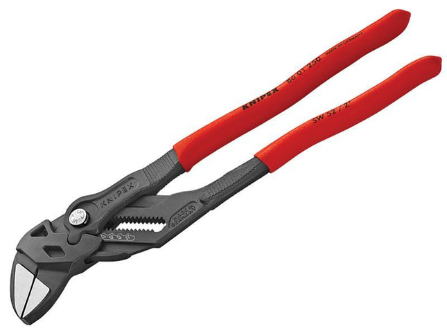 KNIPEX Pliers Wrench Pvc Grip 250Mm - 52Mm Capacity