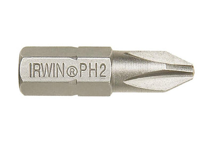 IRWIN Screwdriver Bits Phillips Ph2 25Mm Pack Of 2