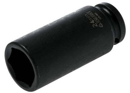 Teng Deep Impact Socket Hexagon 6 Point 1/2In Drive 24Mm