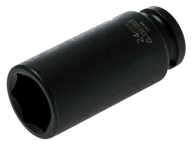 Teng Deep Impact Socket Hexagon 6 Point 1/2In Drive 24Mm