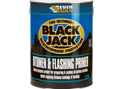 Everbuild Black Jack 902 Bitumen & Flashing Primer 1 litre