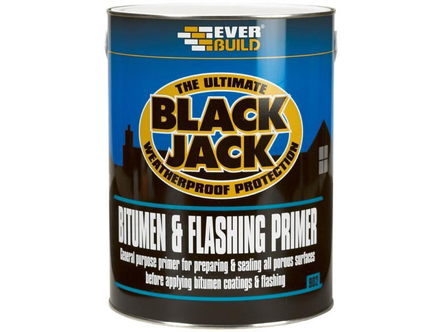 Everbuild Black Jack 902 Bitumen & Flashing Primer 1 litre