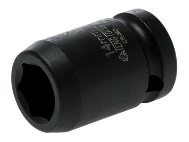 Teng Impact Socket Hexagon 6 Point 1/2In Drive 14Mm