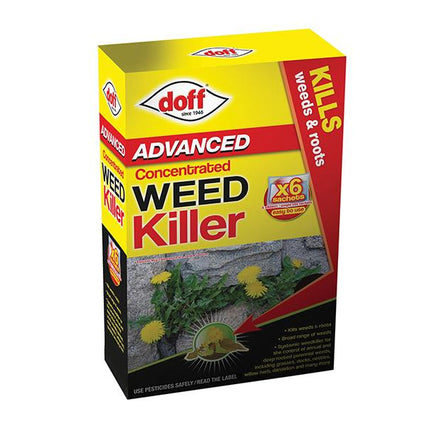 Doff Advanced Concentrated Weedkiller 6 Sachet