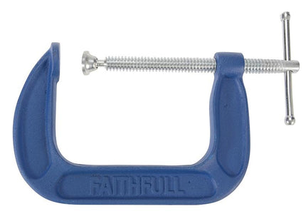 Faithfull Medium-Duty G Clamp 100Mm (4In)