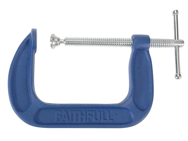 Faithfull Medium-Duty G Clamp 100Mm (4In)