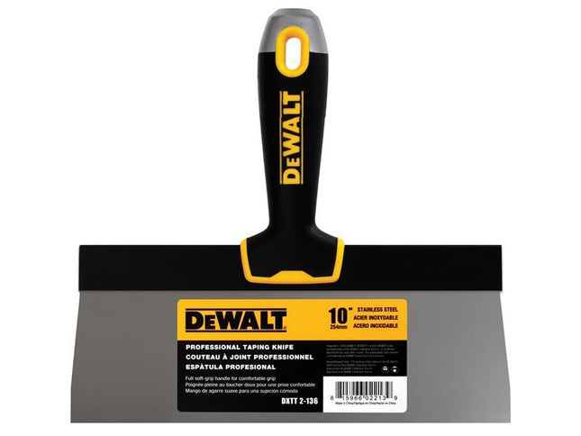 Dewalt Dry Wall Soft Grip Taping Knife 250mm (10in)