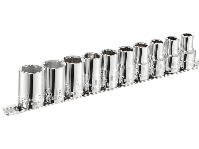 Expert Socket Set Of 10 Metric 1/2In Drive