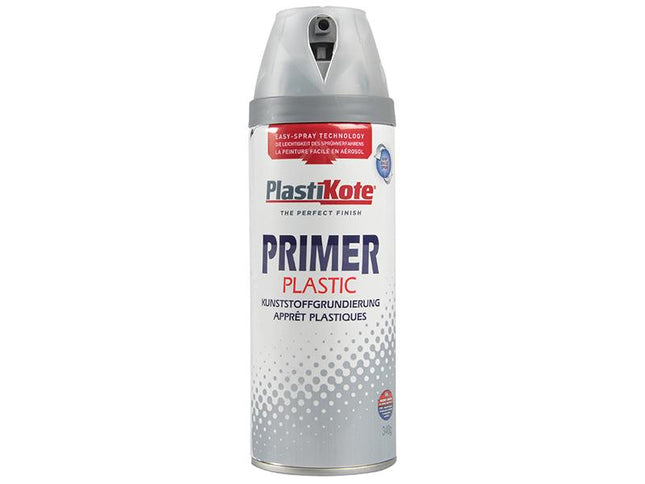 Plastikote Twist & Spray Plastic Primer 400Ml