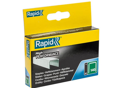 RAPID 140/14 14Mm Galvanised Staples Box 2000