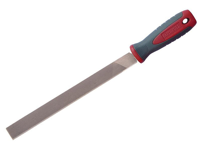 Faithfull Handled Hand Bastard Cut Engineers File 300Mm (12In)