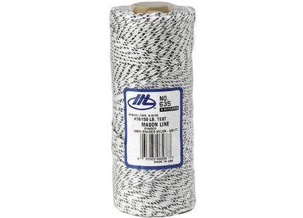Marshalltown M635 Bonded Nylon Mason'S Line 152M (500Ft) Flecked White