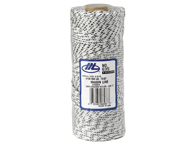 Marshalltown M635 Bonded Nylon Mason'S Line 152M (500Ft) Flecked White