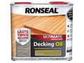 Ronseal Ultimate Protection Decking Oil Natural 5 Litre