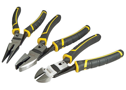 Stanley Tools Fatmax Compound Action Pliers Set 3 Piece