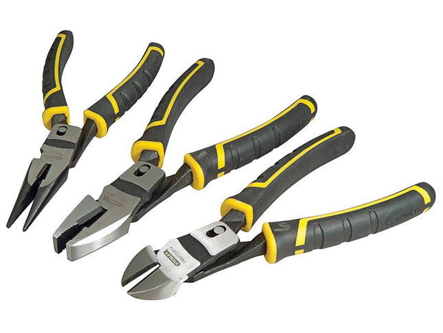 Stanley Tools Fatmax Compound Action Pliers Set 3 Piece