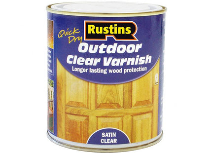 Rustins Exterior Varnish Satin 1 Litre