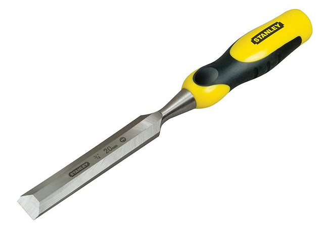 Stanley Tools Dynagrip Bevel Edge Chisel With Strike Cap 22Mm (7/8In)