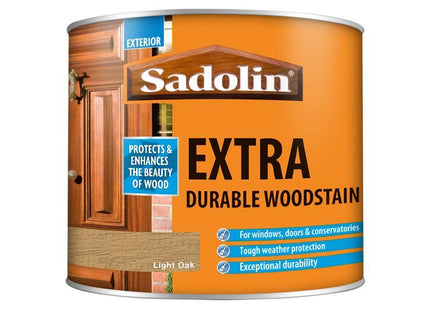 Sadolin Extra Durable Woodstain Light Oak 500Ml