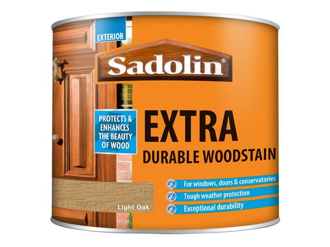 Sadolin Extra Durable Woodstain Light Oak 500Ml