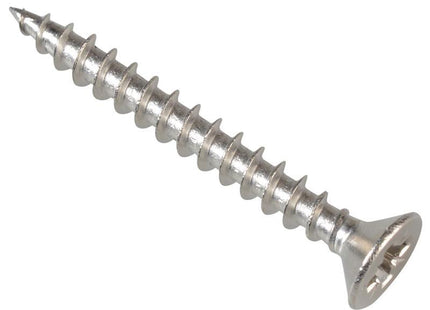 Forgefix Multi-Purpose Pozi Screw Csk St Stainless Steel 3.5 X 30Mm Box 200