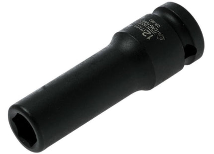 Teng Deep Impact Socket Hexagon 6 Point 1/2In Drive 12Mm