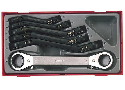 Teng Ttrors 6 Piece Metric Ratchet Ring Spanners