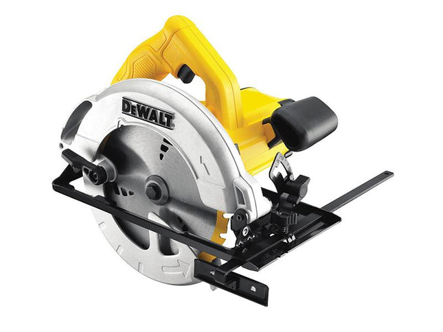 DEWALT Dwe560Kl Compact Circular Saw & Kitbox 184Mm 1350W 110V