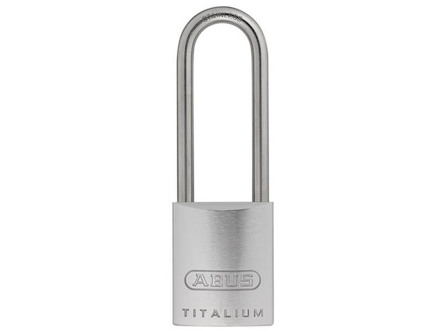 ABUS Mechanical 86Ti/45Mm Titalium Padlock Without Cylinder 70Mm Long Stainless Steel Shackle