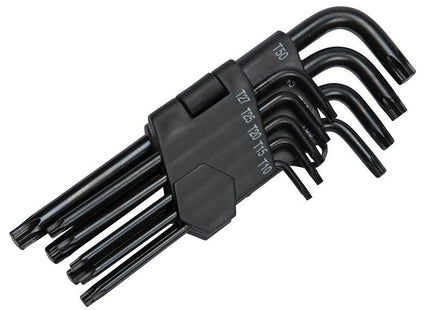 Bluespot Tools Long Arm Ball End Torx Key Set Of 9 (Tx10-Tx50)