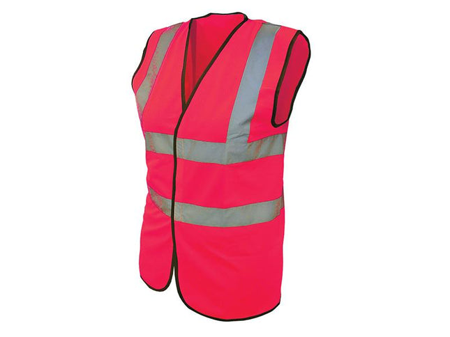 Scan Hi-Vis Pink Waistcoat - L (44In)