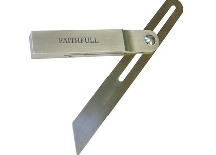 Faithfull Aluminium Sliding Bevel Stainless Steel Blade 250Mm (10In)