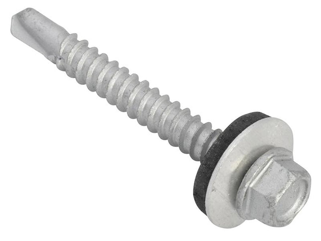 Forgefix Techfast Hex Head Roofing Screw Self-Drill Light Section 5.5 X 45Mm Pack 100